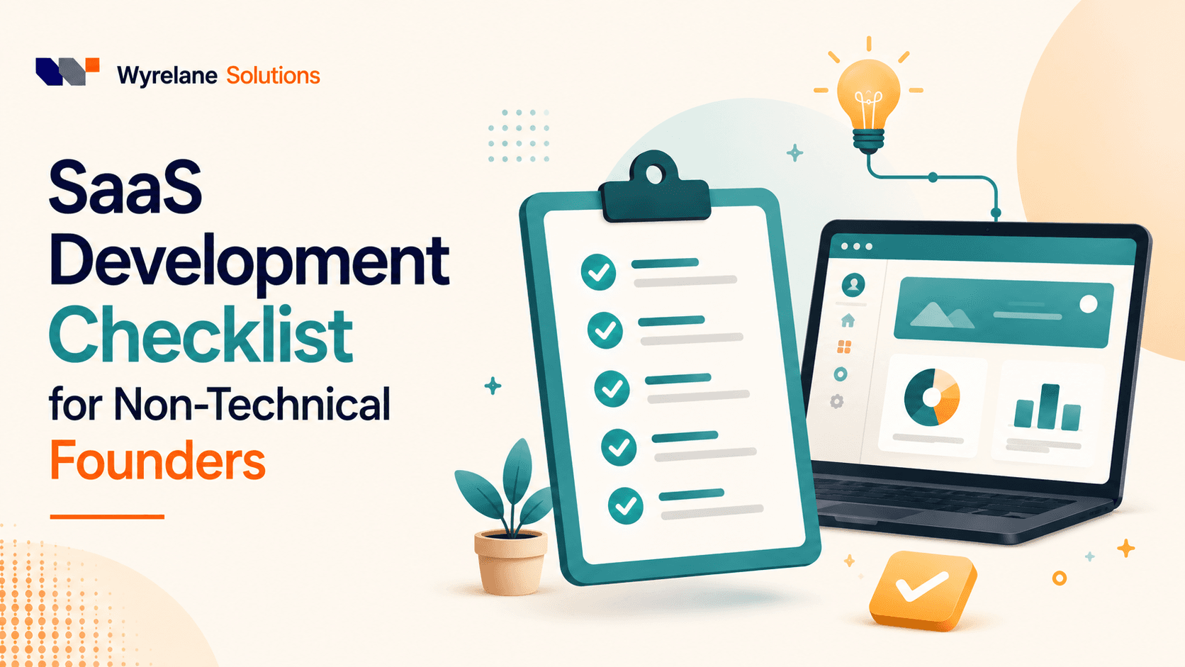 SaaS Development Checklist for Non-Technical Founders cover