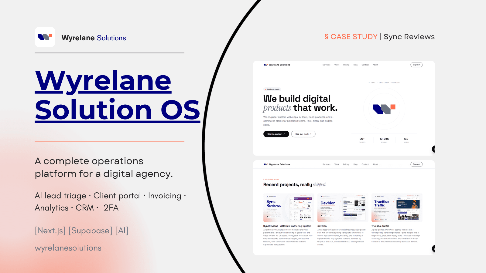 Wyrelane Solutions - Agency OS preview